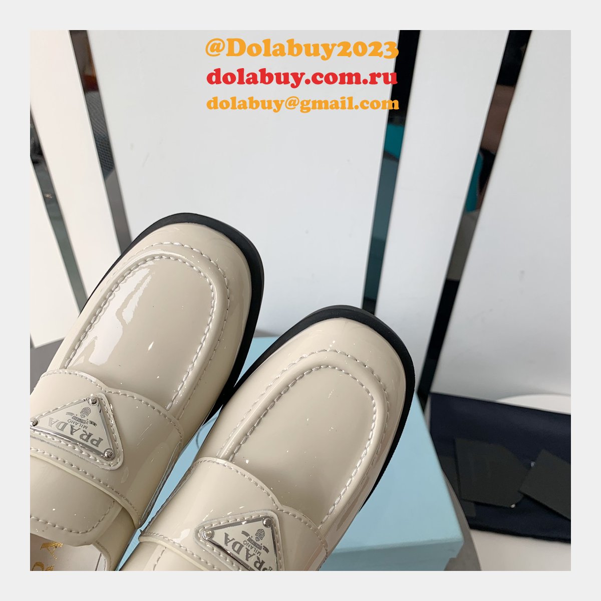 Best Designer Cheap Replica Prada Loafers Shoes