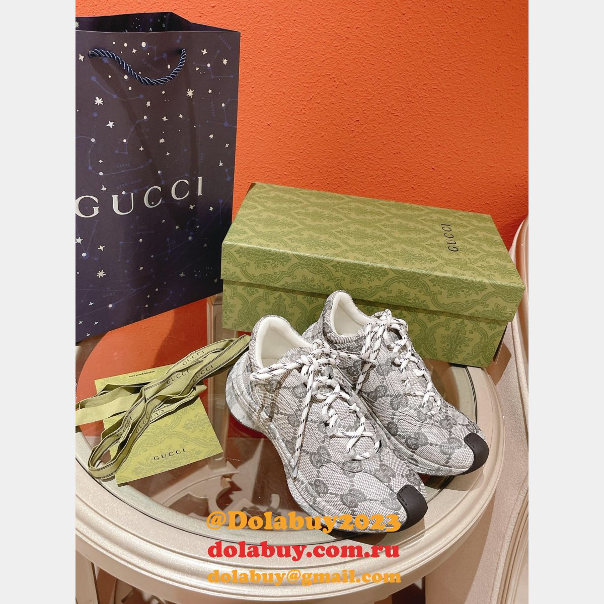 high quality copy run shoes G*u*i togo luxury designer