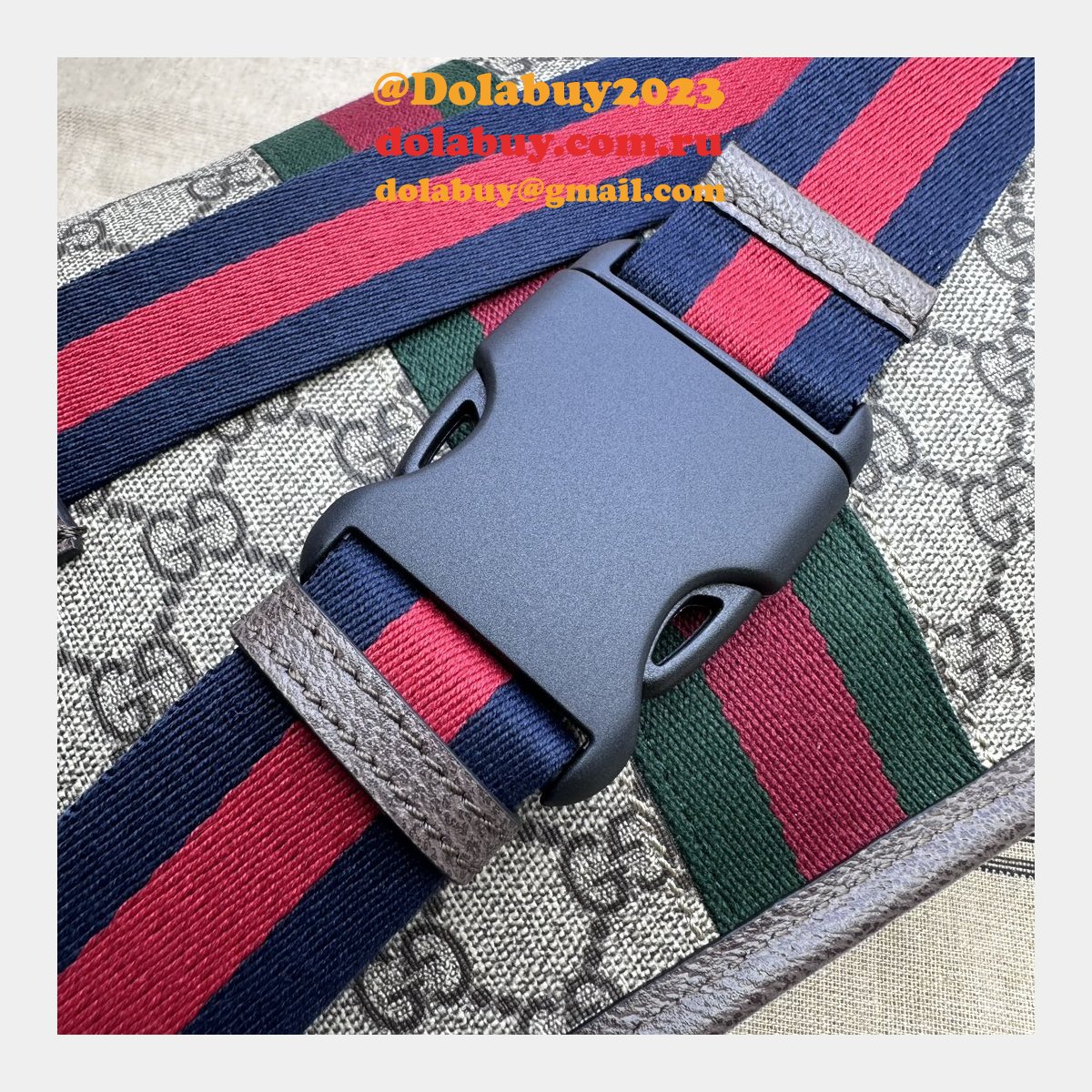 ophidia gg perfect G*u*i 752597 belt ebony supreme replica bag