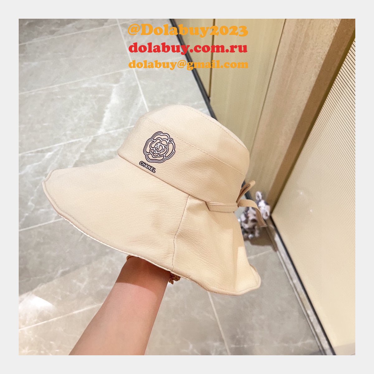 High Quality CC Replica Straw hat