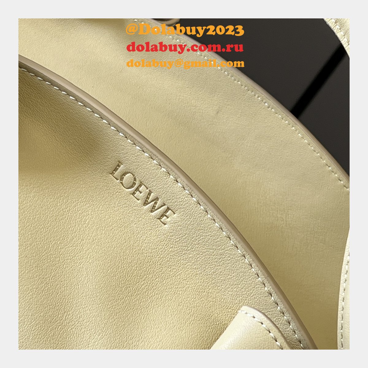 Top Quality Paseo Dumpling Buns small Nappa leather BAG