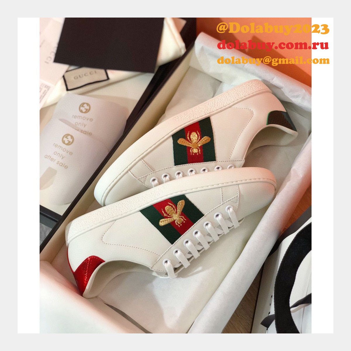 Gucci ACE sneaker with Bee