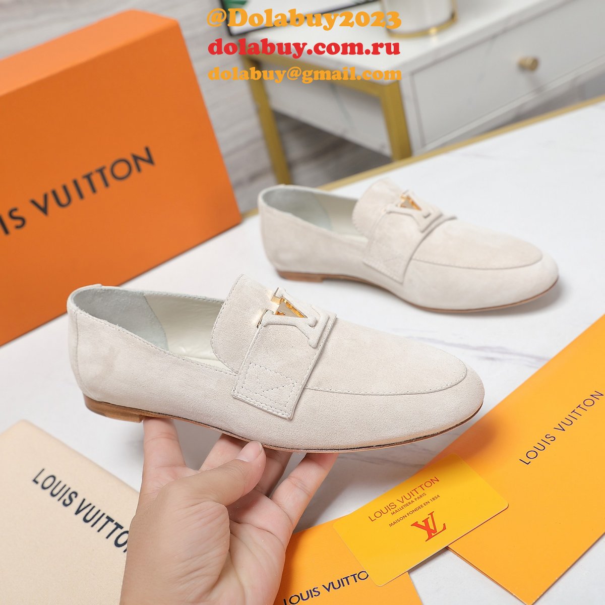 High Quality LV LOAFER SHOES Cheap