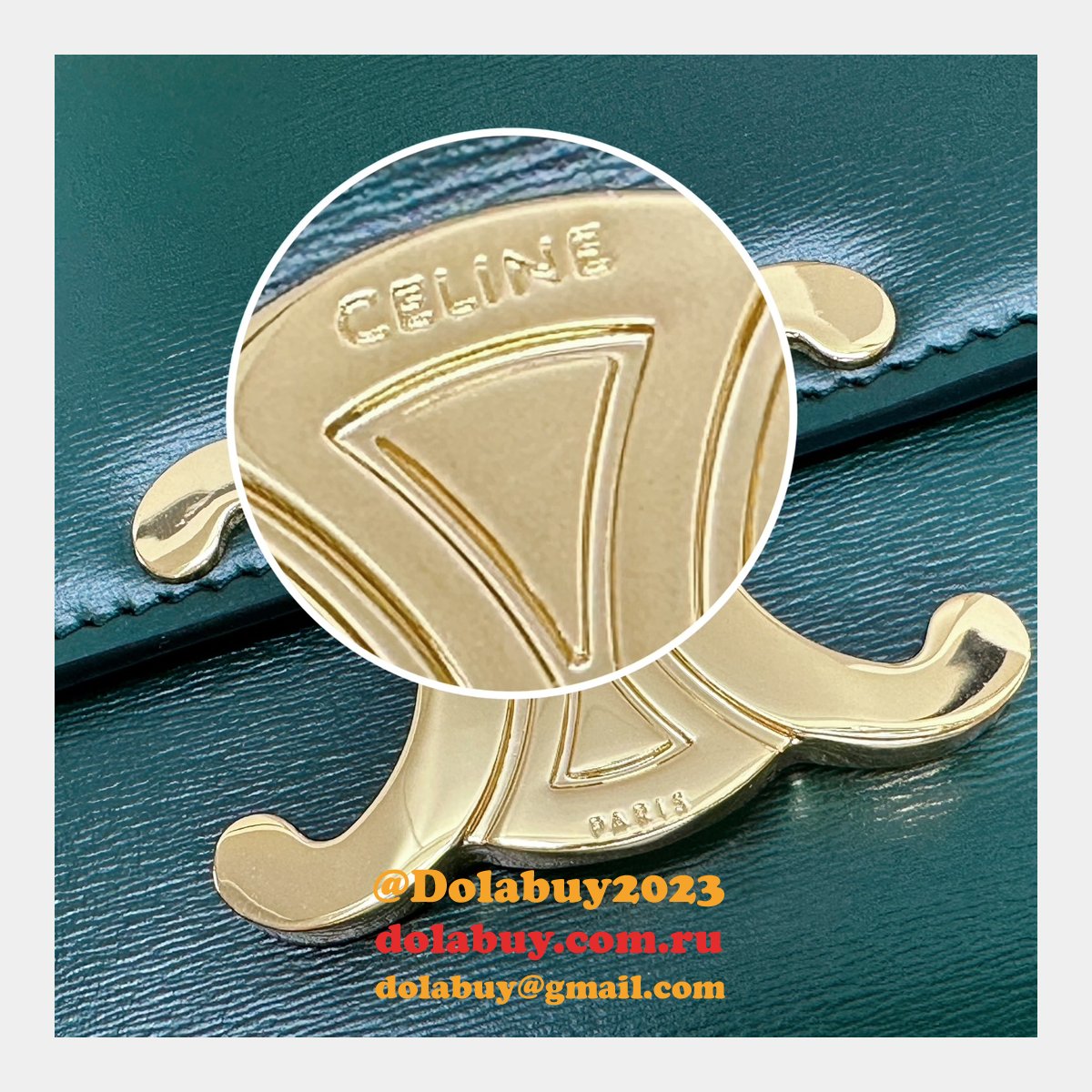 Designer Teen Triomphe Shiny 113583 Amazone Celine Replica Bag