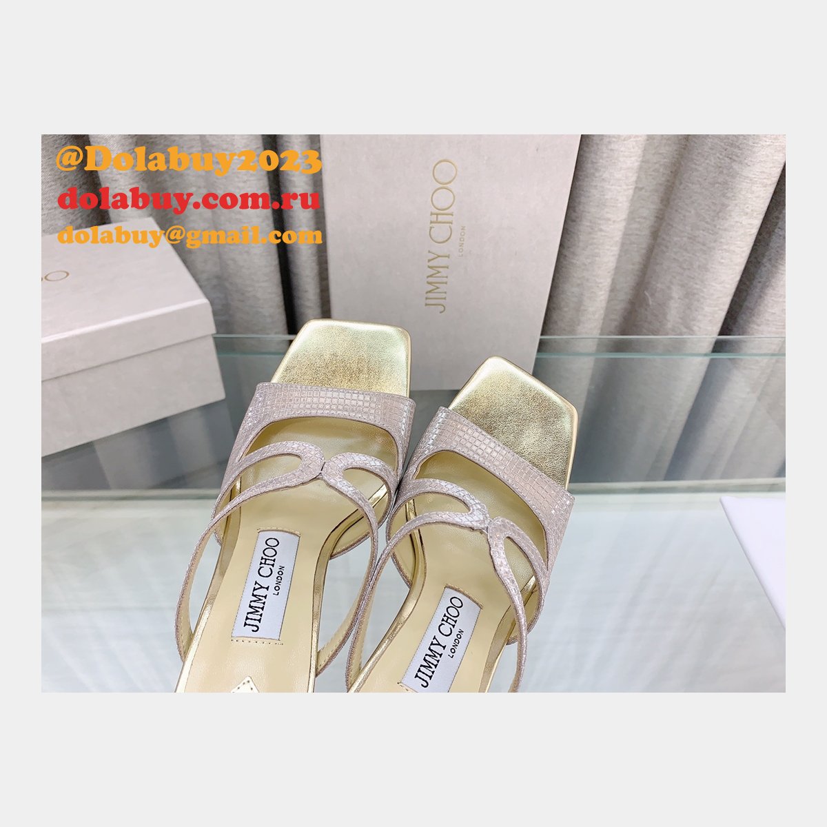 Heel: 8.5 cm Anise 75 Designer Sandals Jimmy Choo Shoes