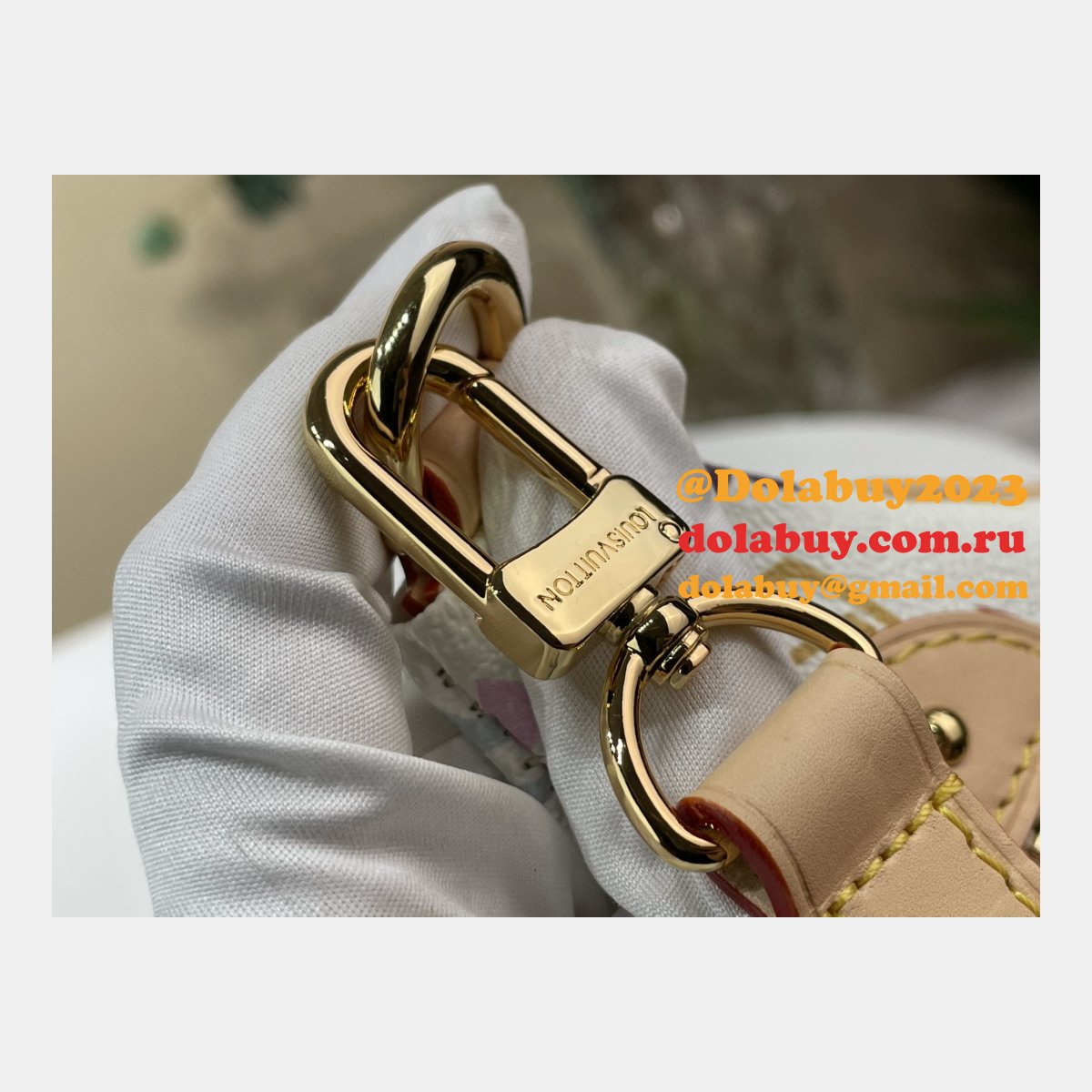 Louis Vuitton LV x TM High Rise Canvas Copy M13660 Women Bag