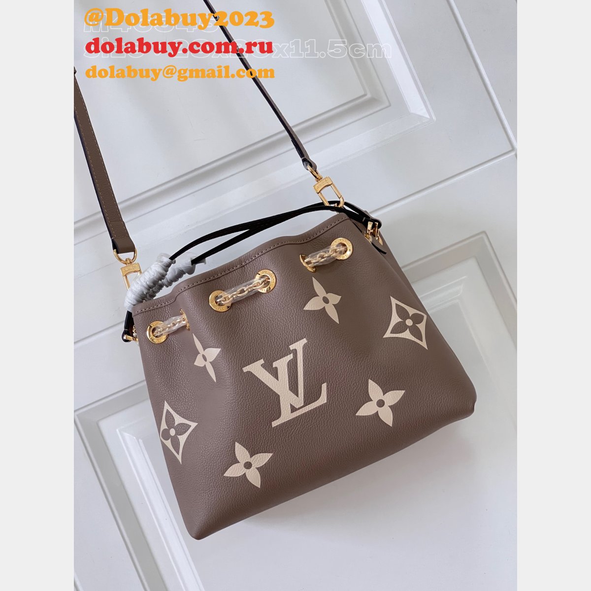 Louis Vuitton M46545 Replica Trianon Monogram Empreinte Bag