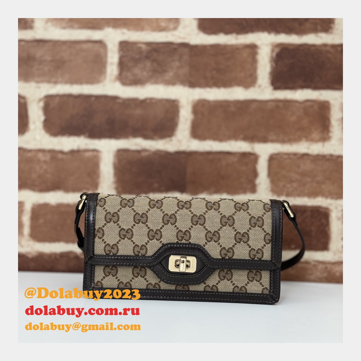 quality G*u*i luce perfect shoulder 790038 knockoff bag