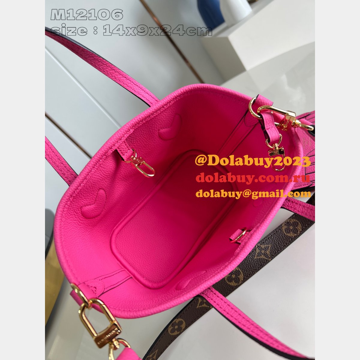 Louis Vuitton 1:1 Mirror Neverfull Bandoulière Inside M12099 Bag