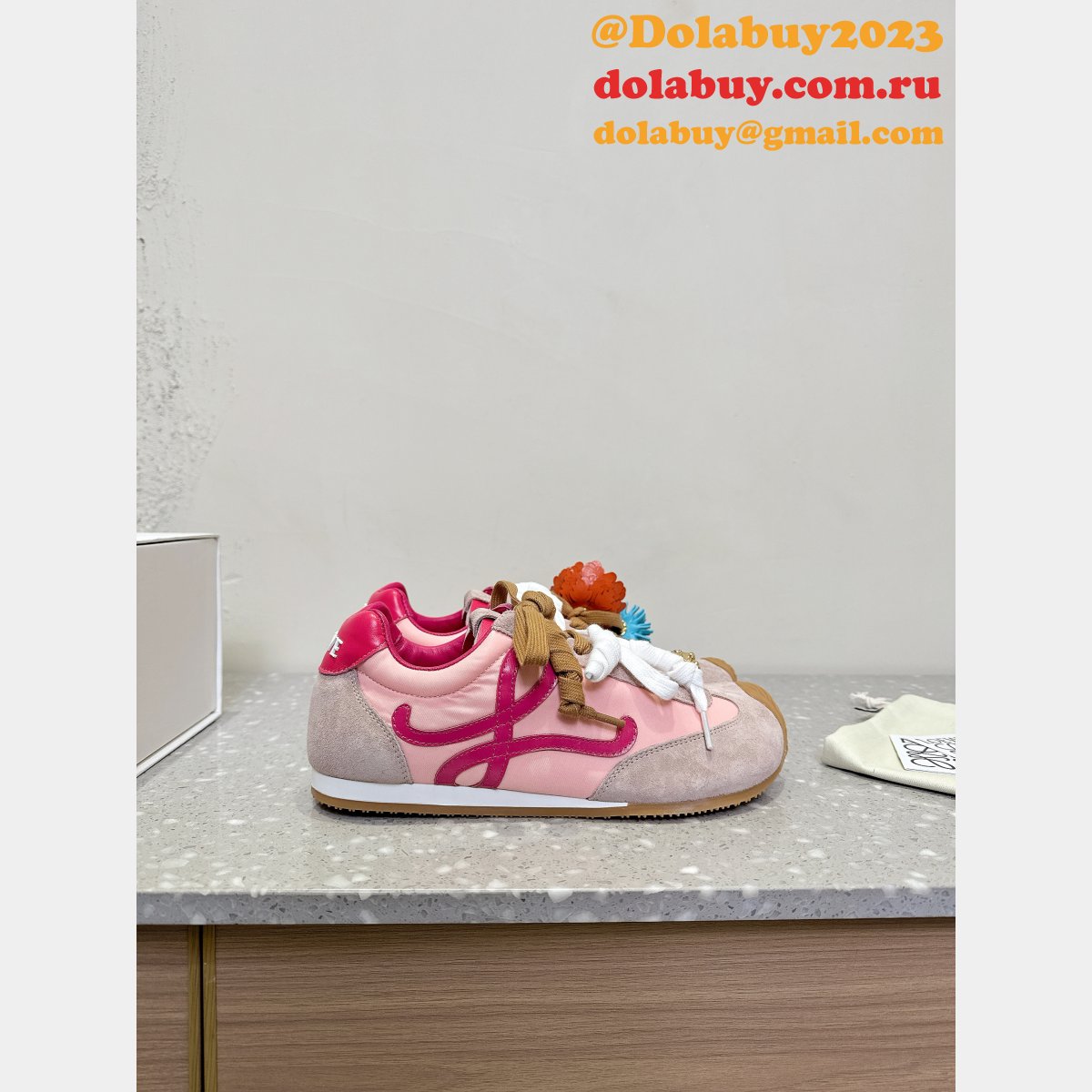 Luxury Loewe Ballet Runner 2.0 in Soft Calfskin