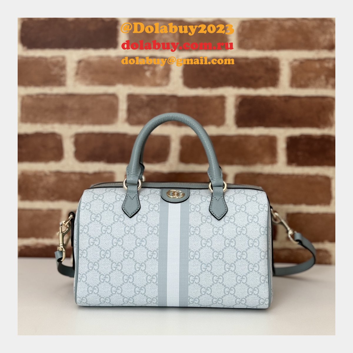 best 7 star 772061 G*u*i knockoff ophidia gg small top handle bag