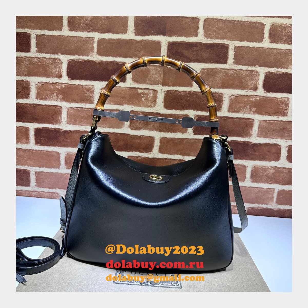 G*u*i diana 1:1 mirror shoulder high quality 746245 bag