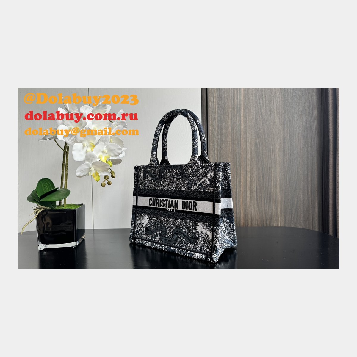 Buy Cheap Replica Bags Christian Dior CD Book Tote Online