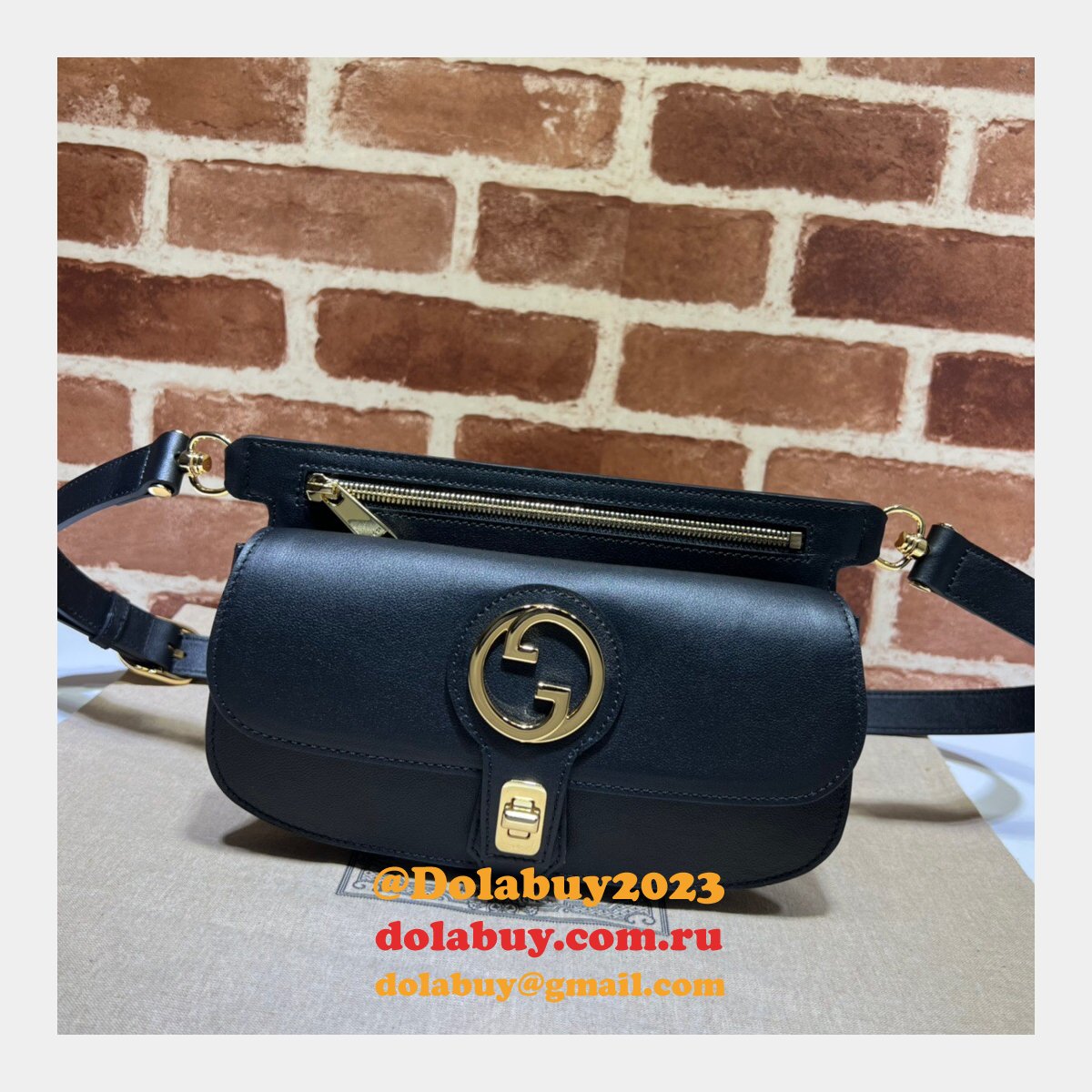 Gucci 1:1 Replica Blondie Belt Crossbody 718154 Cheap Bag