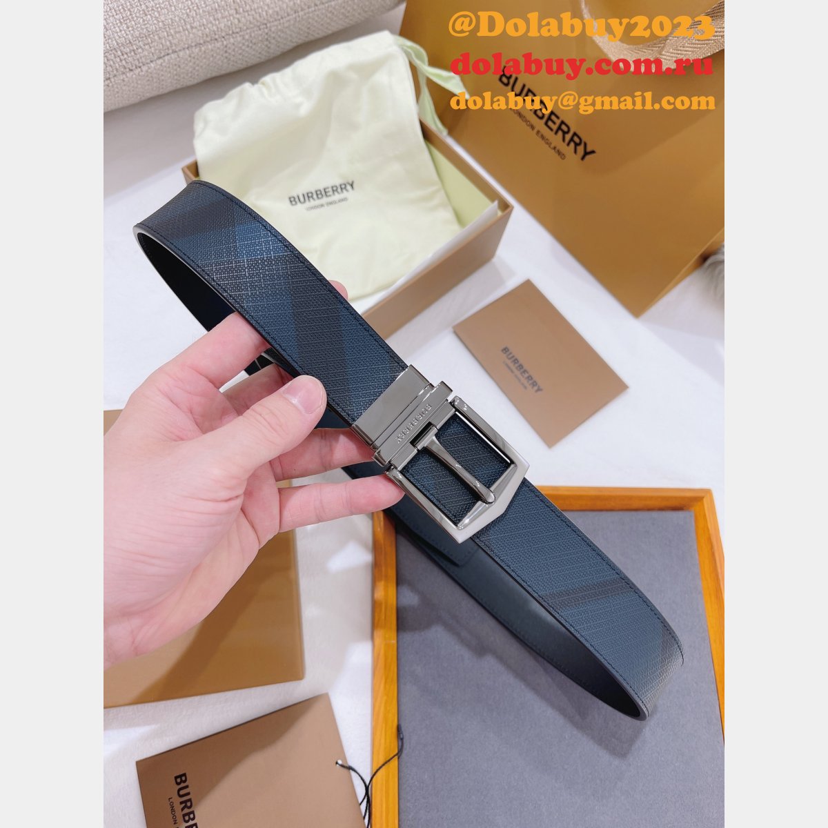 Knockoff BURBERRY BELT 35MM Best Designer
