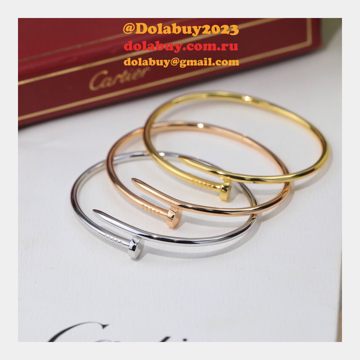 Cheap 1:1 Mirror Cartier love Bracelet Wholesale