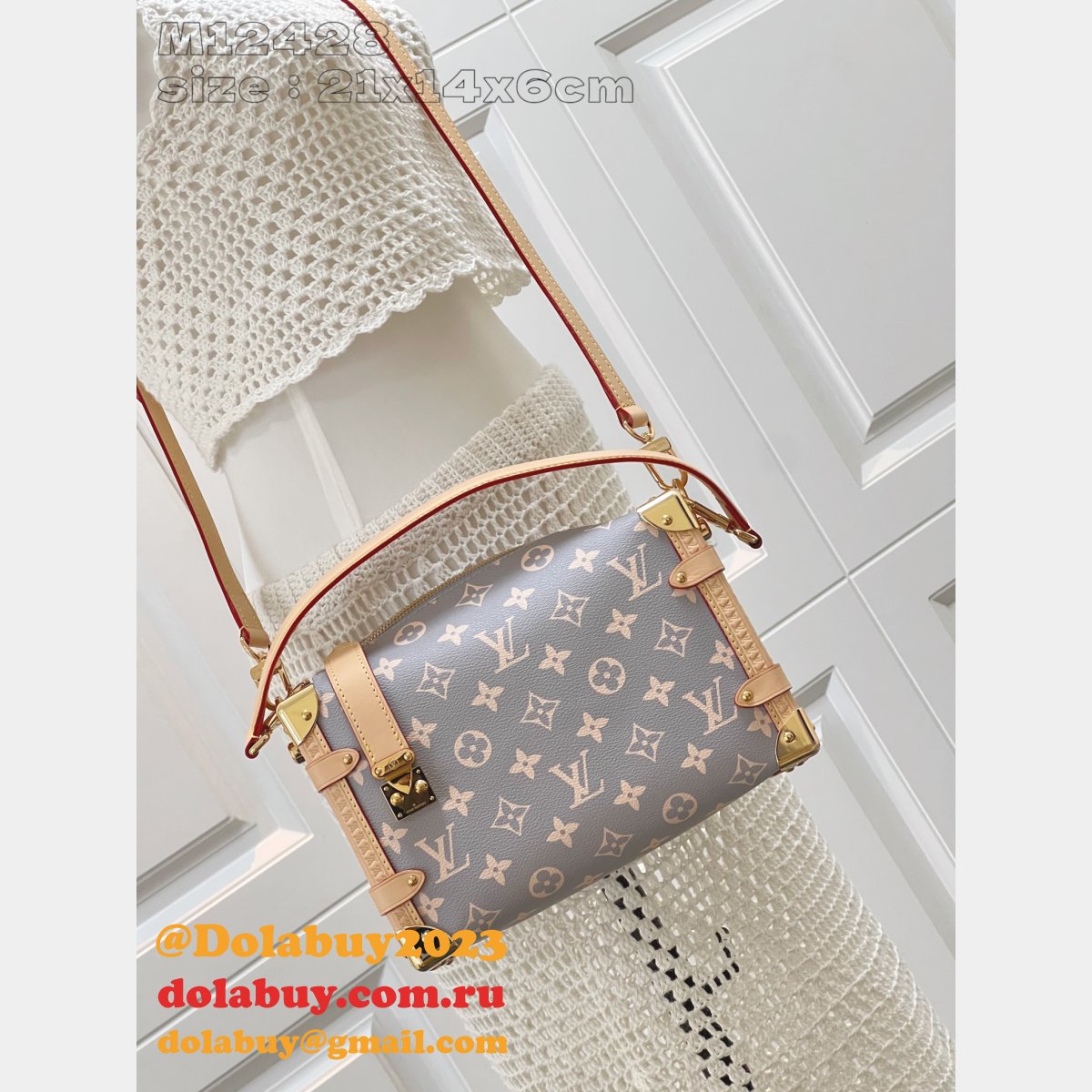 Luxury Louis Vuitton Fake Side Trunk M12428 Designer Bag