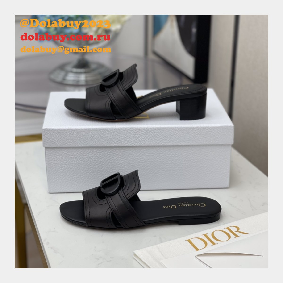 Top Quality Replica Christian Dior AW Montaigne CD Shoes