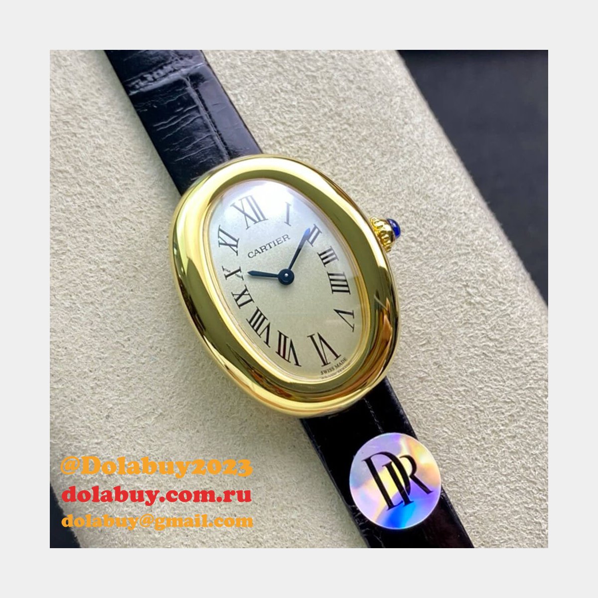 Cartier Small Baignoire watch