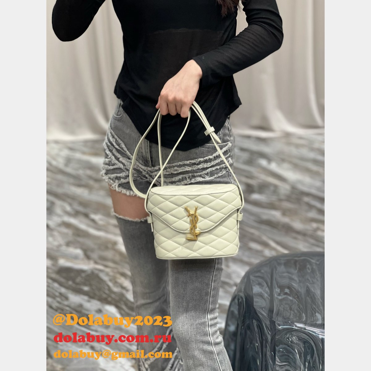 Best Saint Laurent Duplicate June Box Boite 710080 Bag