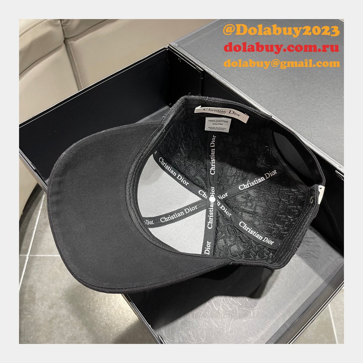 Wholesale Dior Replica AAA+ Hats Caps Outlet