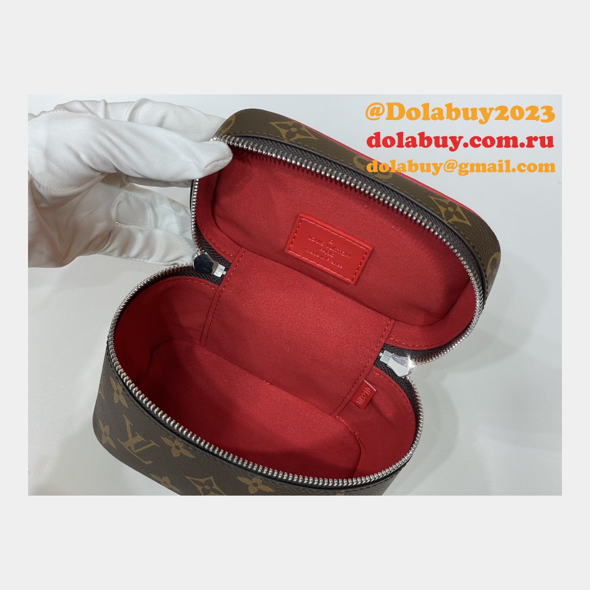 Fashion Nice Nano Toiletry Pouch Monogram M44936 Louis Vuitton Bag