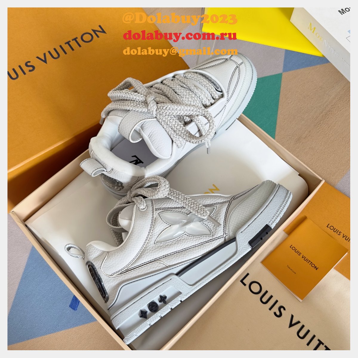 Best LV Skate Sneaker Cheap