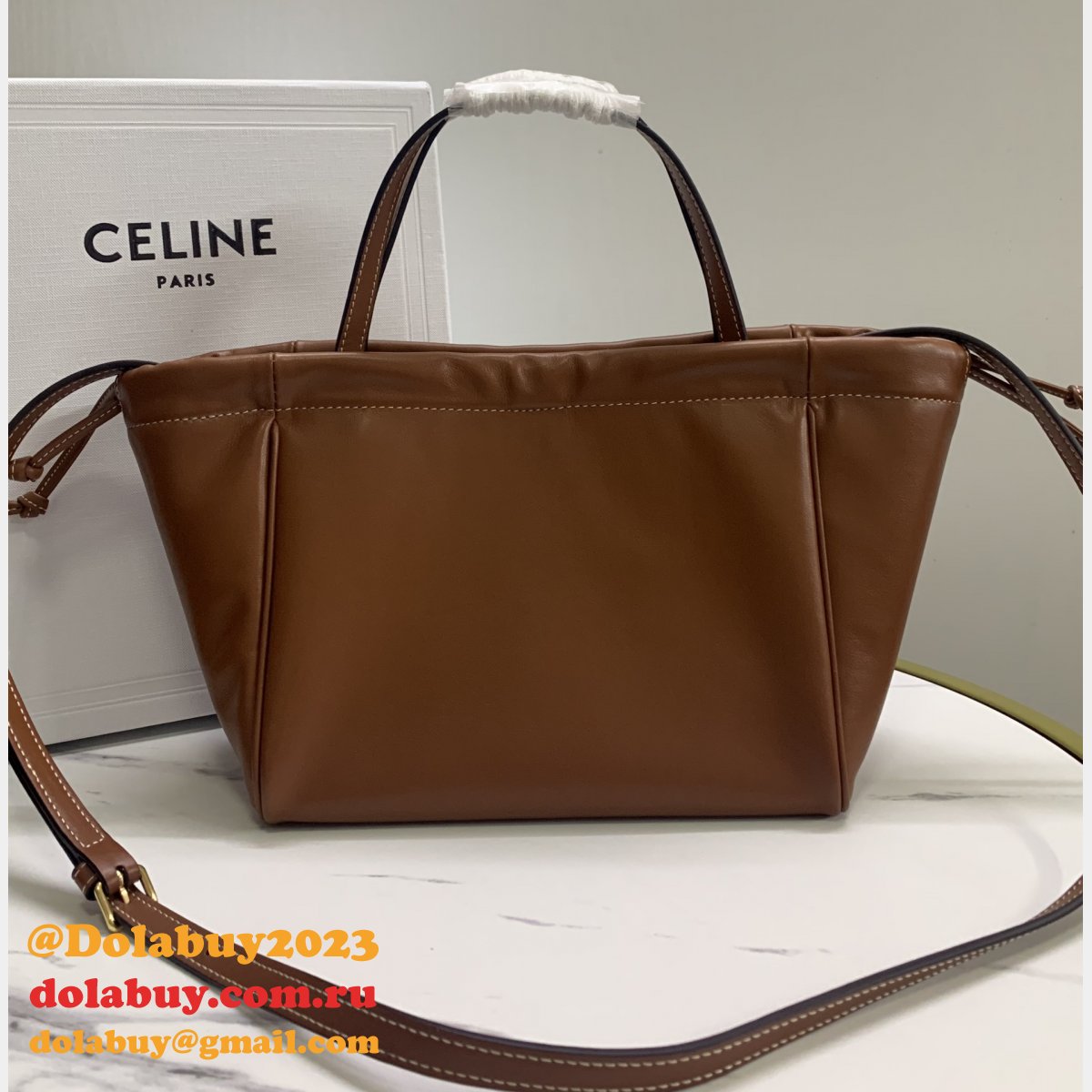 Luxury Celine Fashion Cabas tote bag 22cm