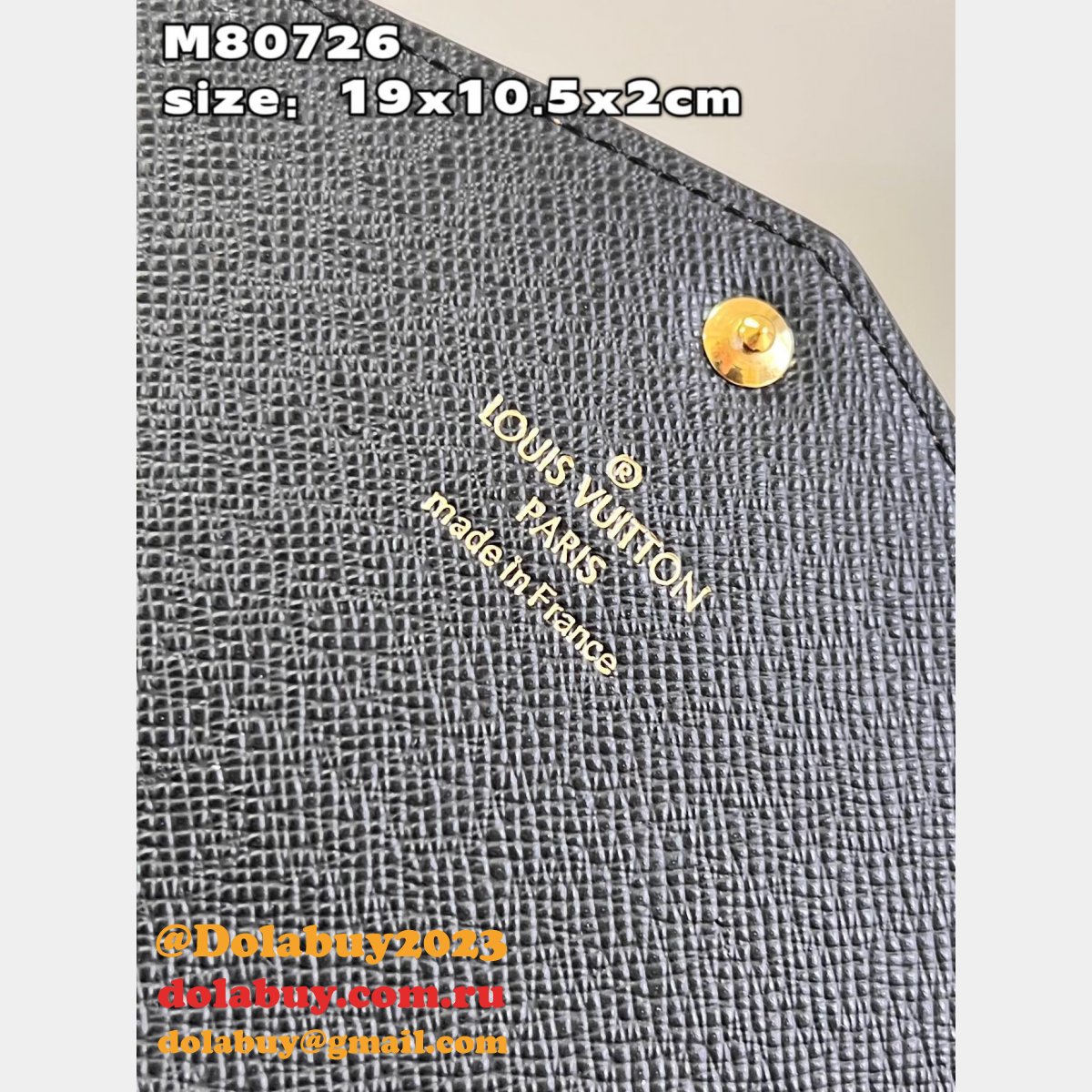 Replica Louis Vuitton Zoé Sarah Monogram M80726/M80725 Wallet