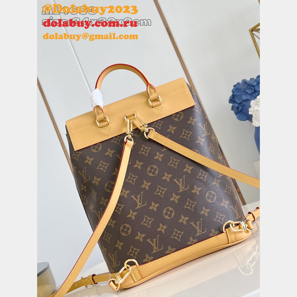 Louis Vuitton High Quality M14653 Backpack Bold Noir Bag