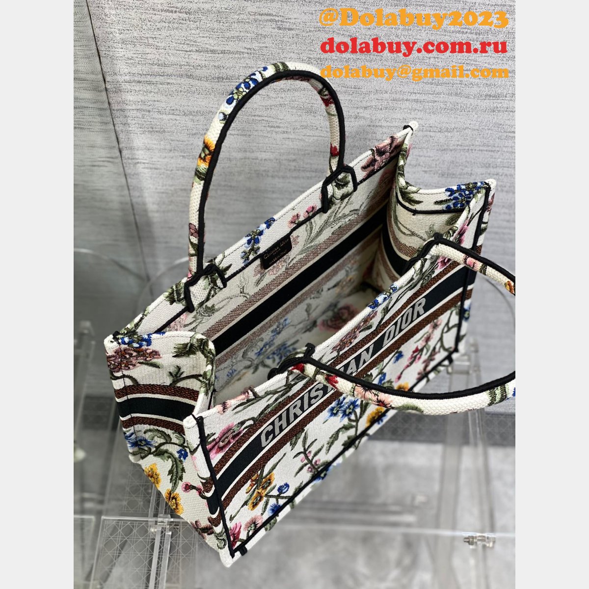 Dior CD Book Tote 26.5/36/41.5CM Best Quality Replica Bag