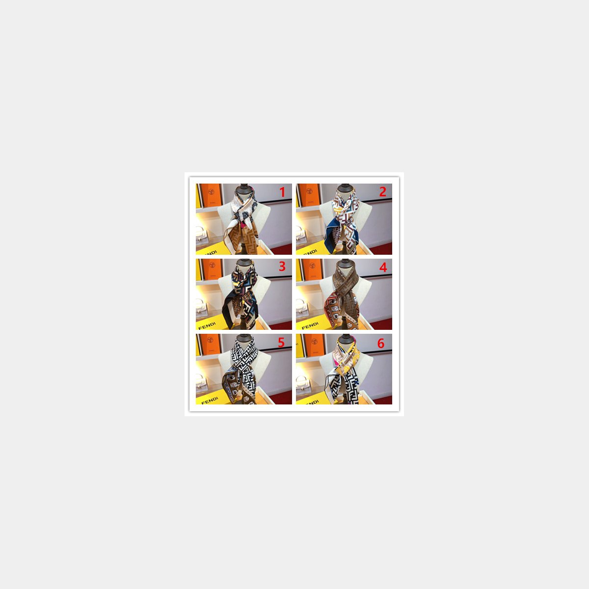 top quality F**di silk twill