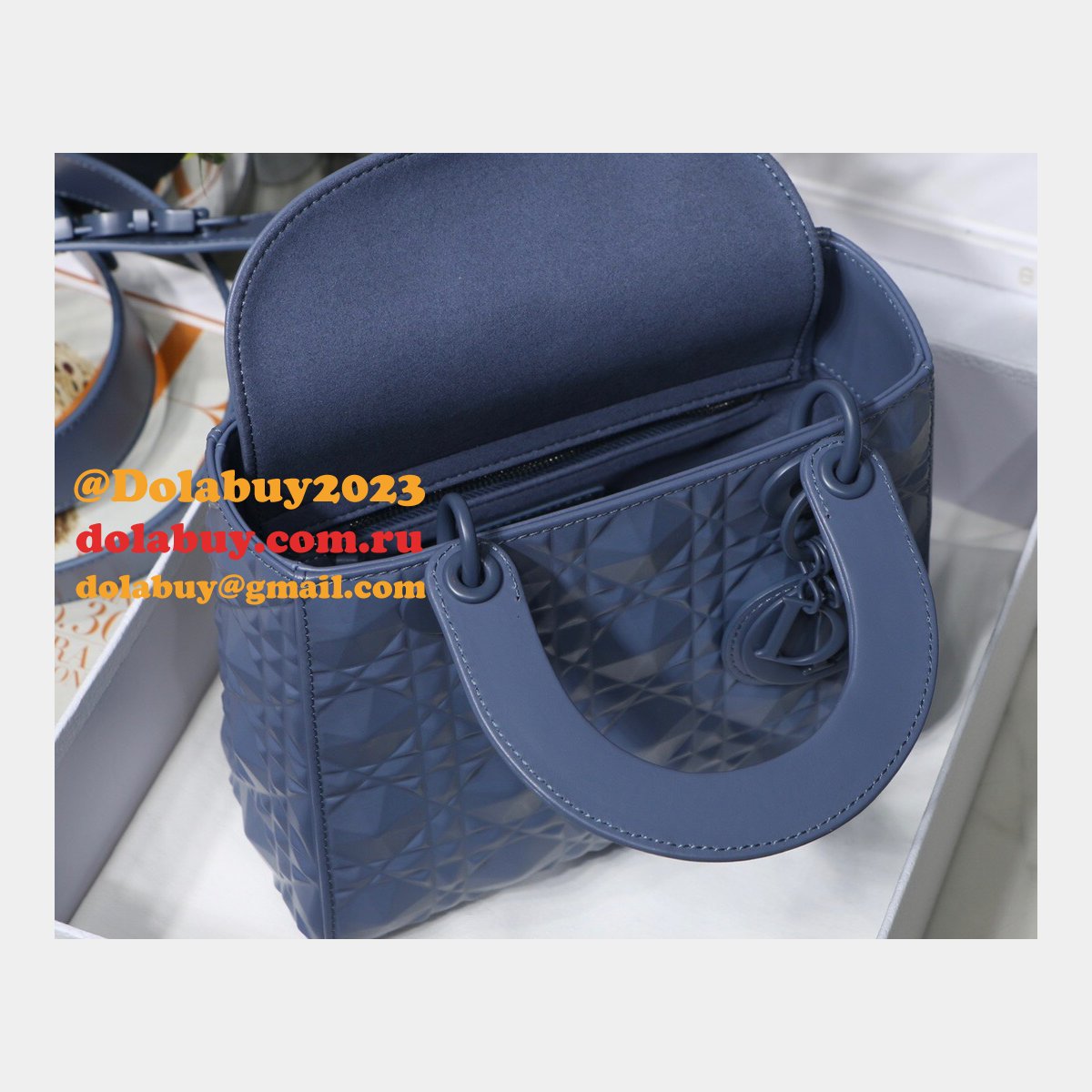 High Quality 1:1 Replica Lady Dior 20cm Shop Designer Purses