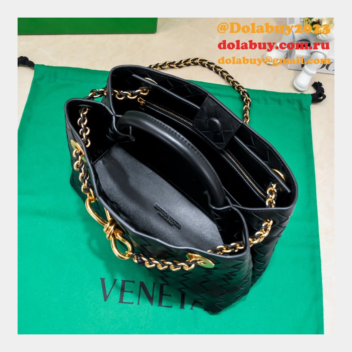 Top Quality BOTTEGA VENETA ANDIAMO small 25cm tote bag