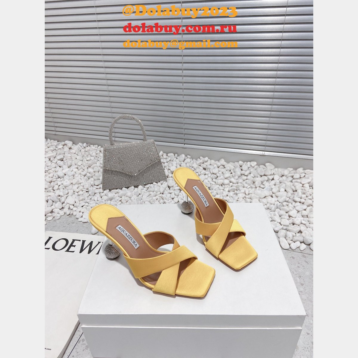 The Dolabuy Aquazzura high-heeled sandals Buying Fake 1:1 Mirror Shoes