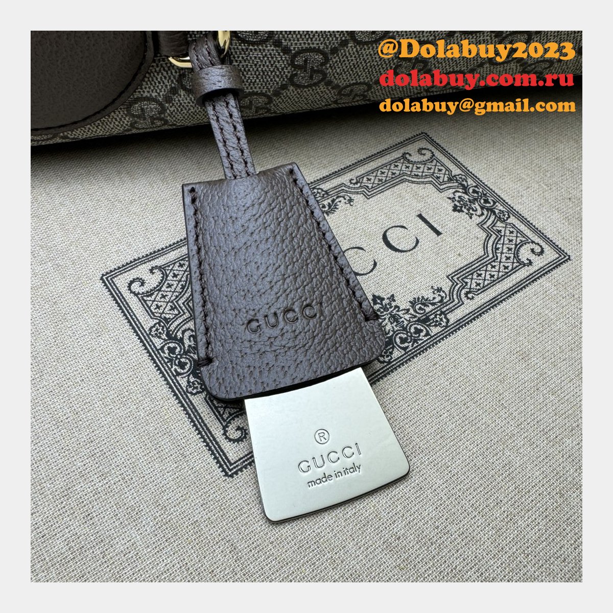 ophidia gg 1:1 mirror replica G*u*i shoulder 781392 bag