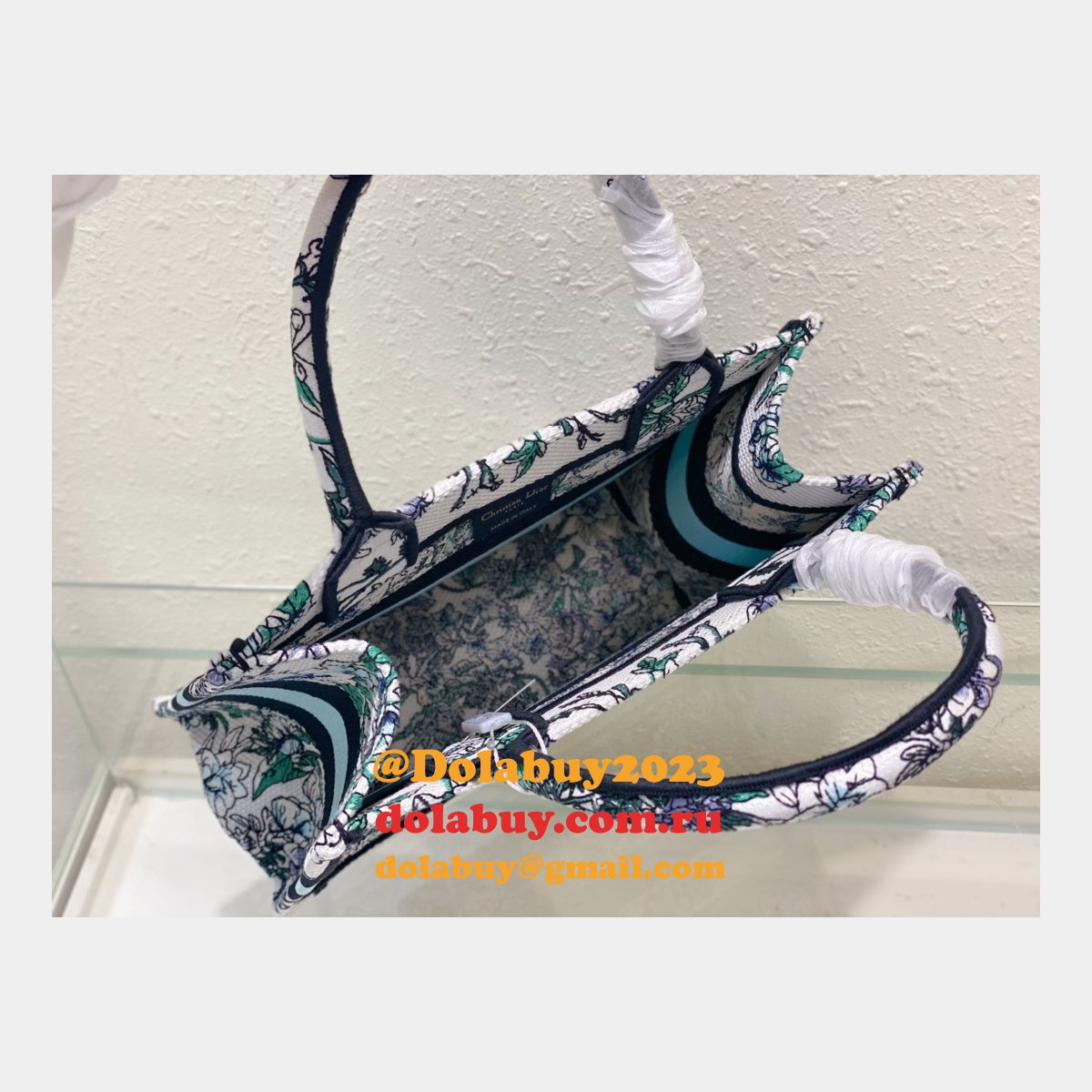 Christian Dior CD Book Tote Replica Designer Handbags