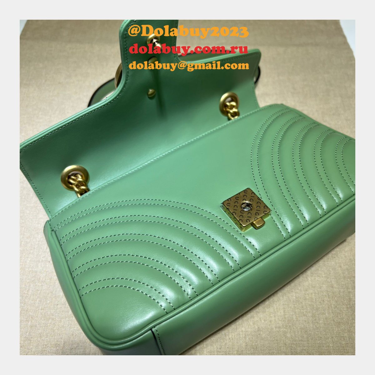 7 star G*u*i aaa replica 443497 gg marmont shoulder bag