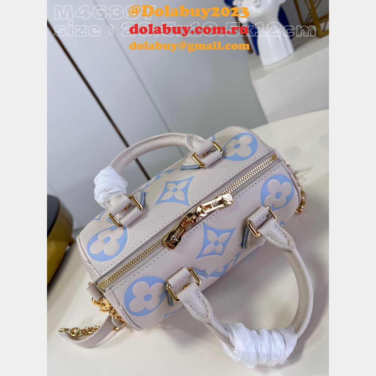 1:1 Mirror Speedy Bandoulière 20 M46596 Fake Louis Vuitton Bag