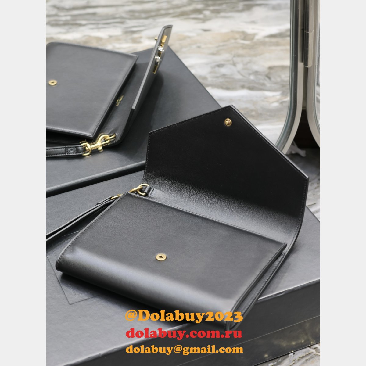 Clutches Monogram Replica Saint Laurent 617662 YSL Bag