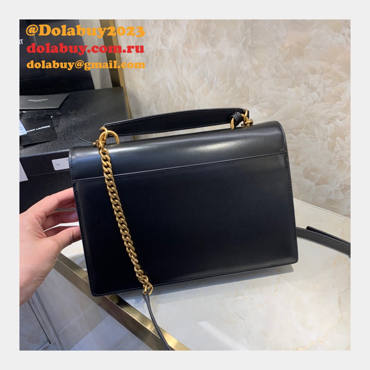 Buy Replica Saint Laurent YSL Sunset Shoulder 25cm Bag