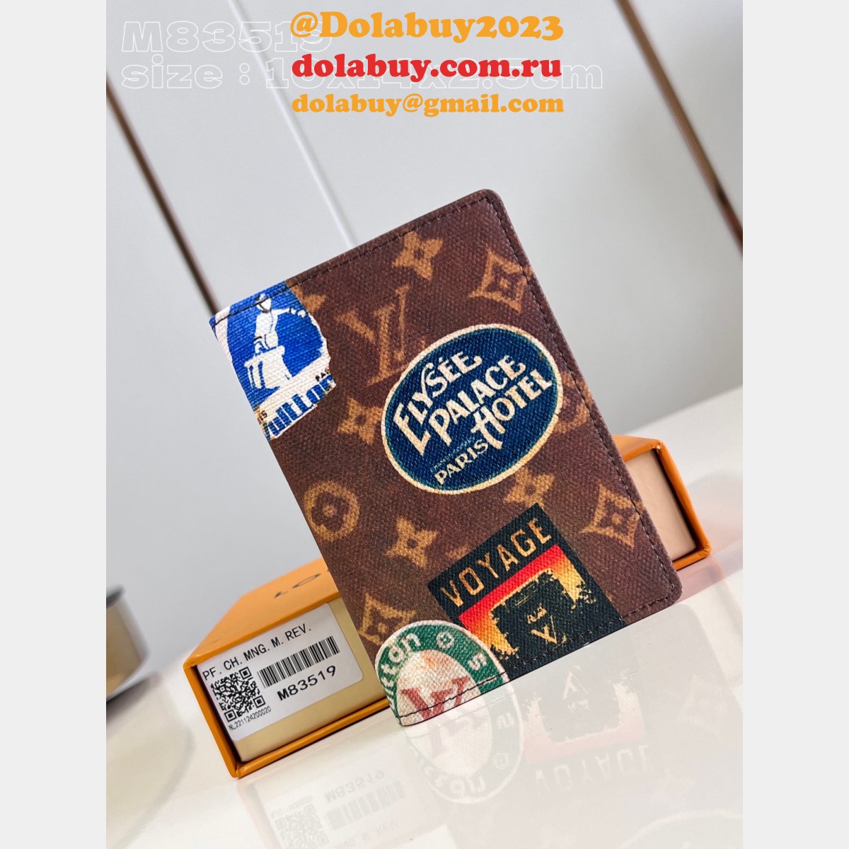 Toilet Cosmetic zippy Wallet Passport Cover Lisa Wall Pouch LV Bag