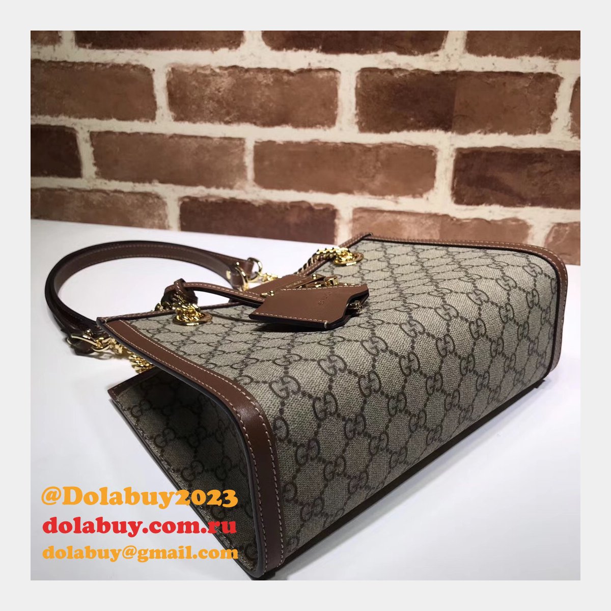 uk G*u*i replica gg supreme padlock small shoulder 498156 bag