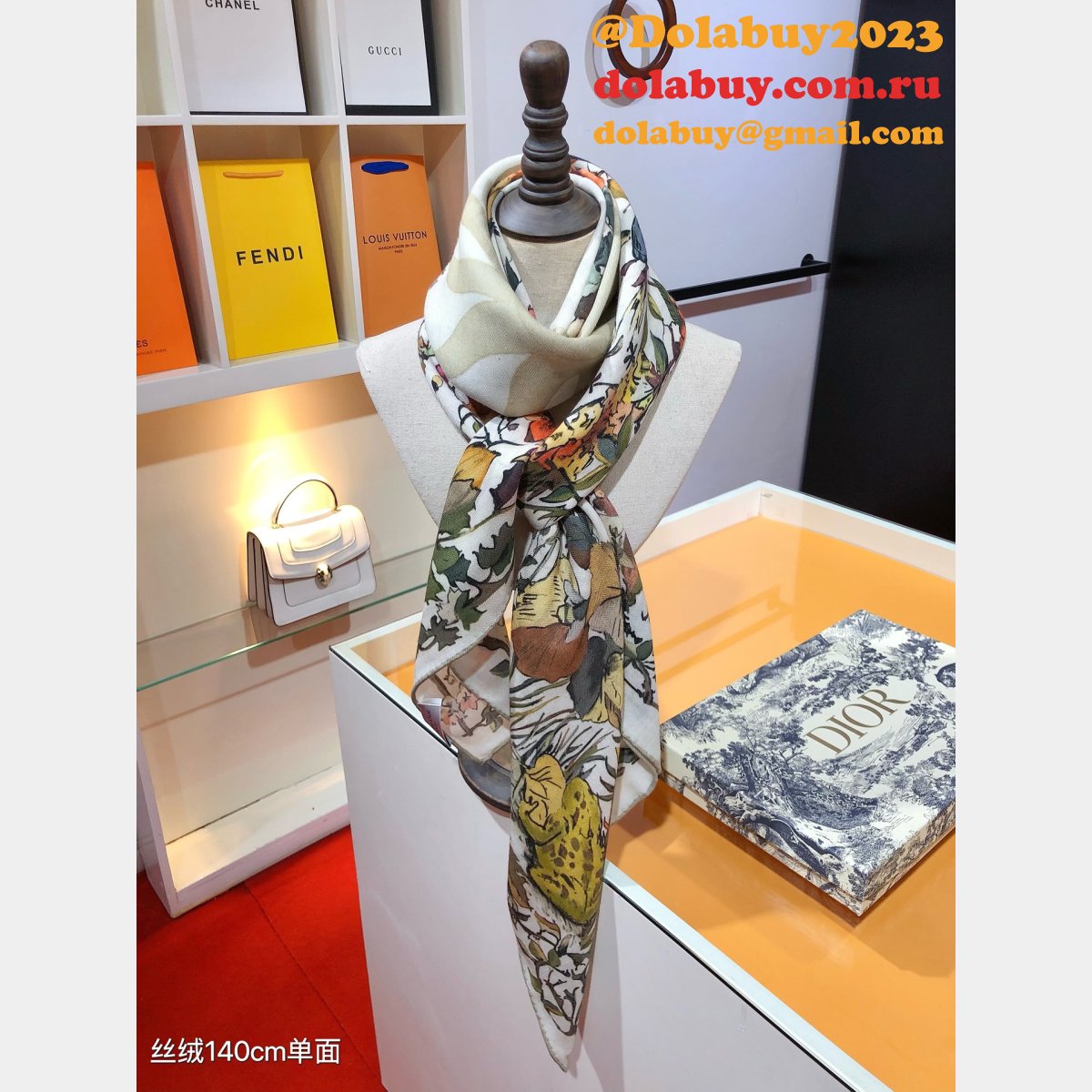 7 Star Dior Perfect Velvet Twilly