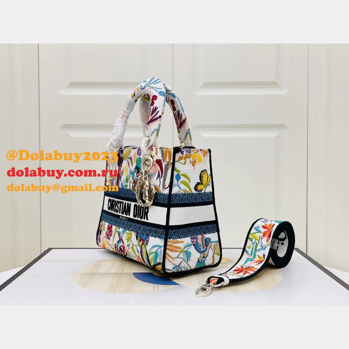 Top Quality DIOR D-Lite 24CM WOMEN BAG 2024