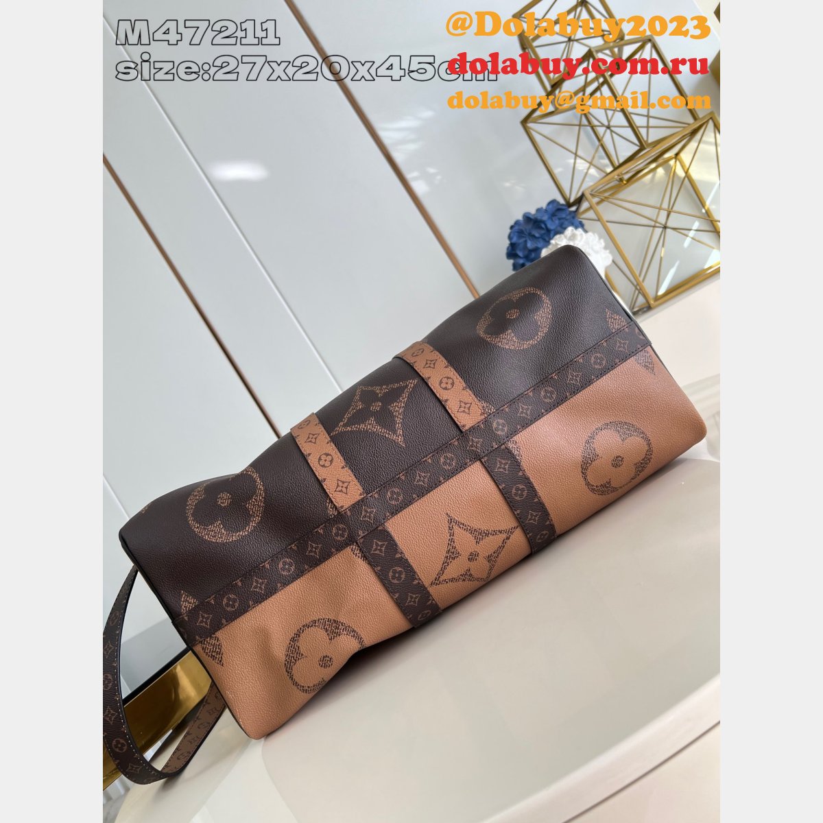 Louis Vuitton Copy 7 Star Keepall Bandoulière 45 M47211 Bag