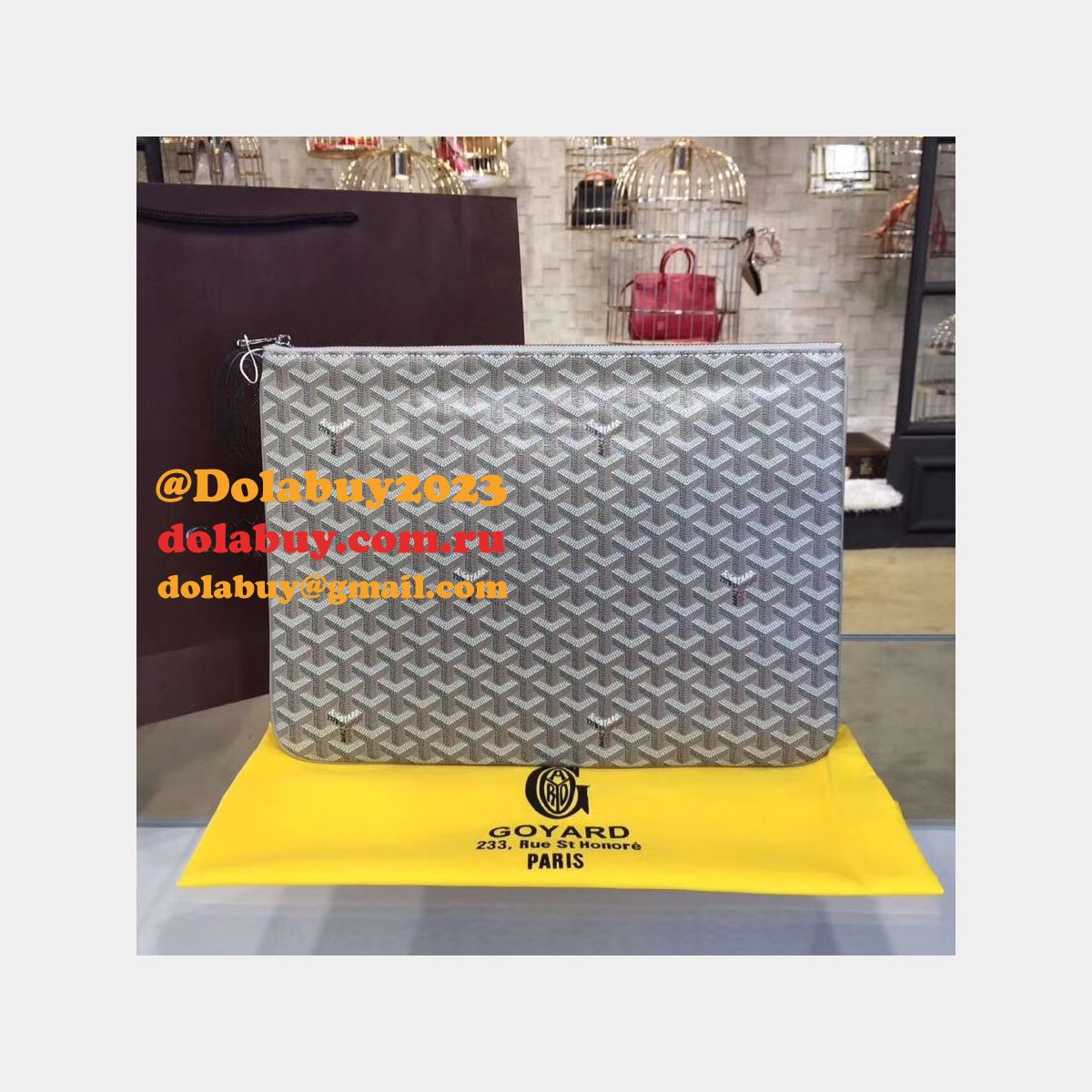 Top Quality Goyard Multi-Color Clutch AAA+ Bags