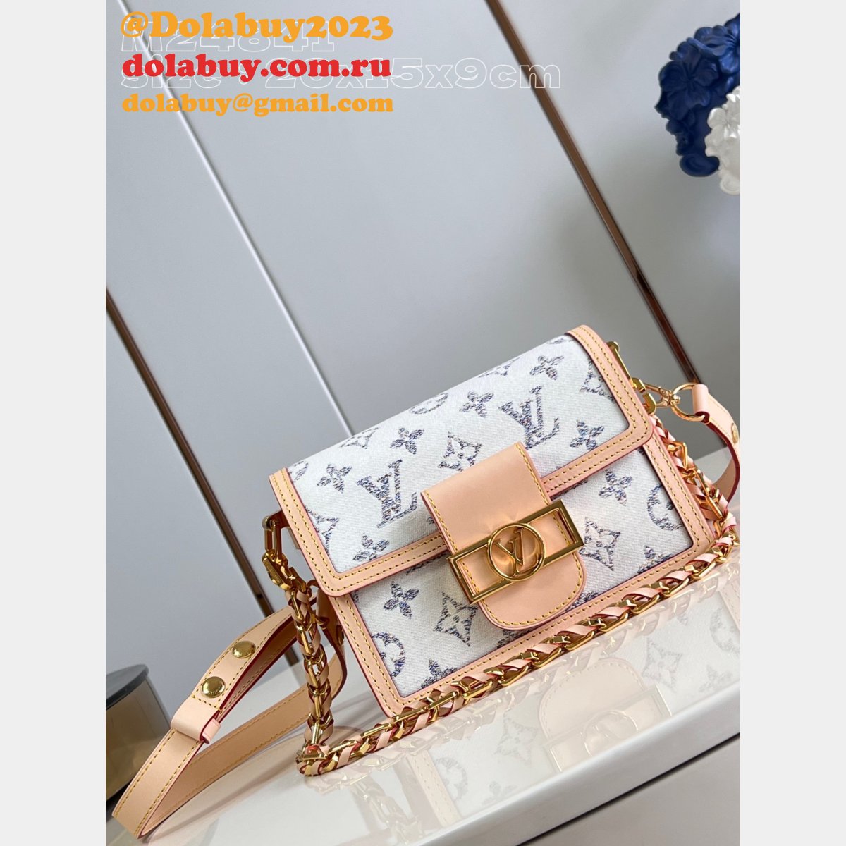 M24841 Dauphine Other Monogram Canvas Replica Louis Vuitton Bag