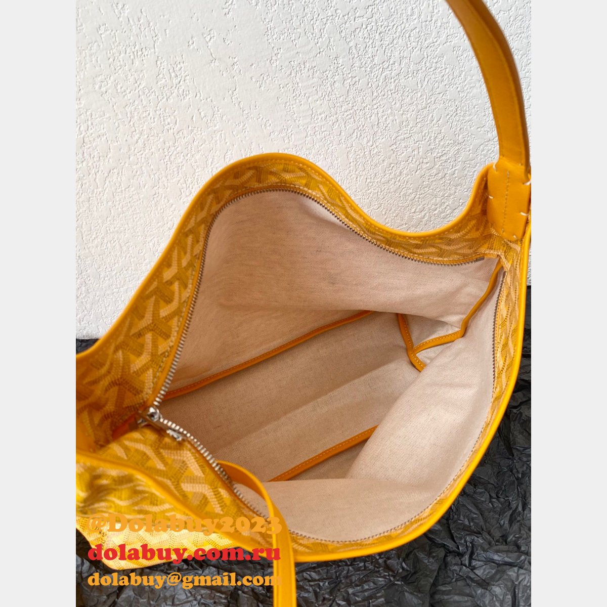 Fabulous Quality Goyard Hobo Boheme Dupe Replica Bags