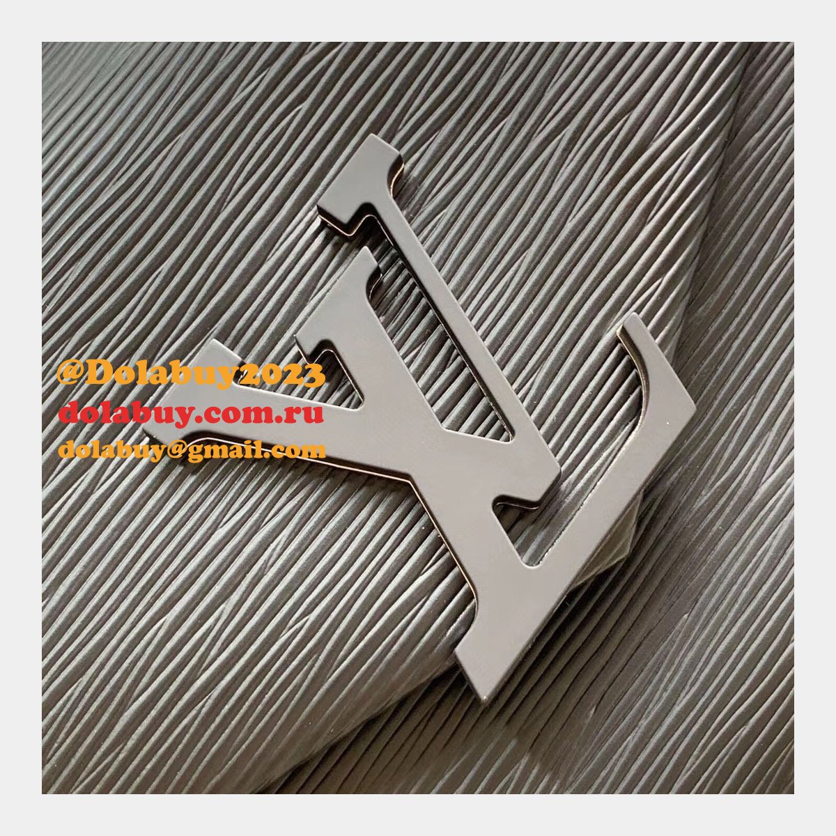 Luxury Louis Vuitton Pochette Grenelle Epi M55981 Leather